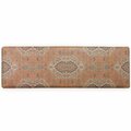 Floorpops 60 x 20 in. Persepolis Anti-Fatigue Comfort Long Mat, Orange FPA3735